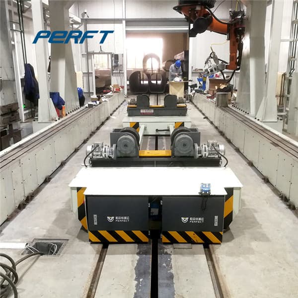 agv transfer cart for injection mold plant 50 ton